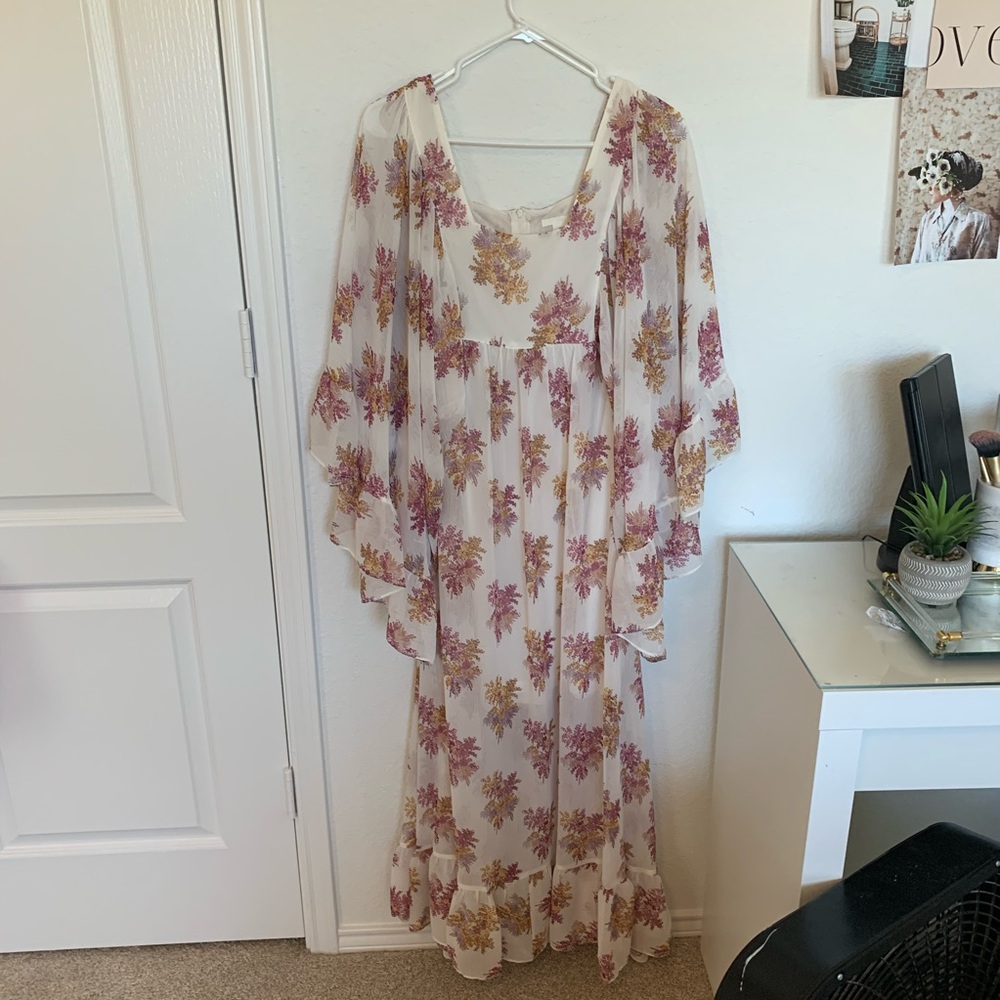 H&M boho floral dress